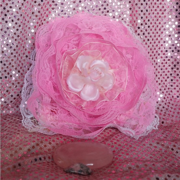 Hand Crafted Cherry Blossom &Rose Scented Pillow&Gypsy BottleSet - Picture 8 of 14